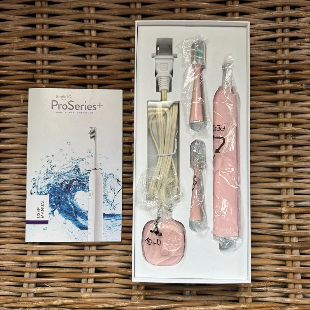 Smile IQ Pro Series Brush New in Box Pink Sonic Power Toothbrush